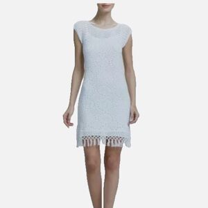 Lilly Pulitzer White Tassel Mini Dress